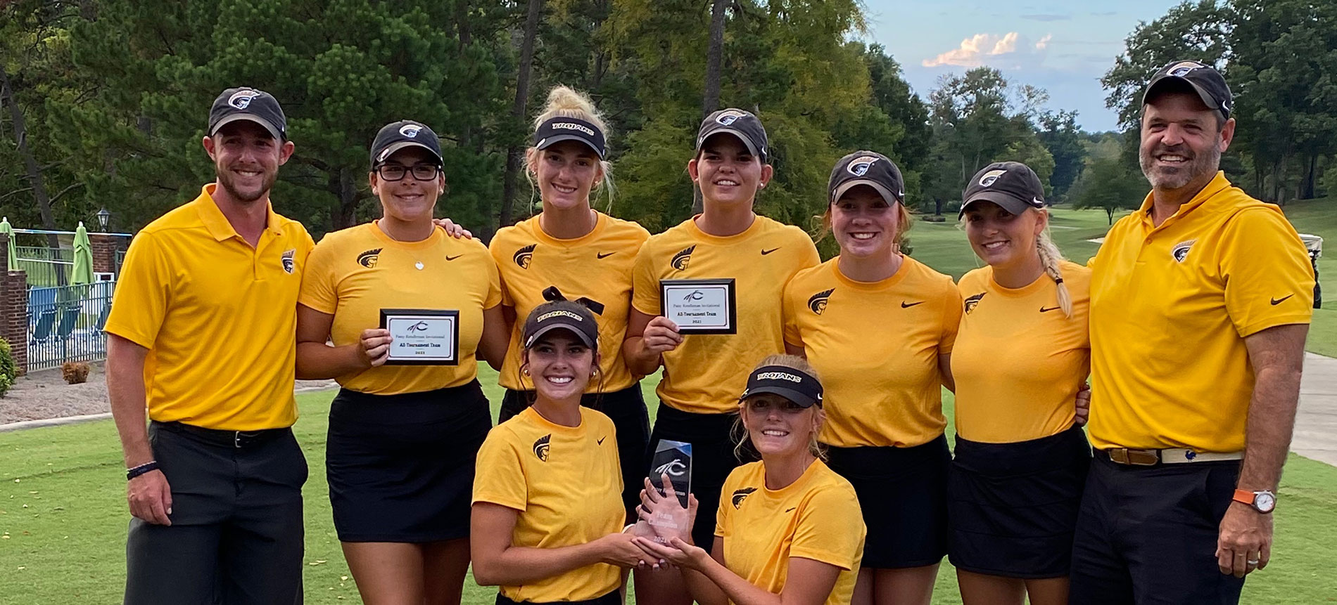 School Records Continue to Fall as Women’s Golf Rolls to 17-Stroke Win at Patsy Rendleman Invitational