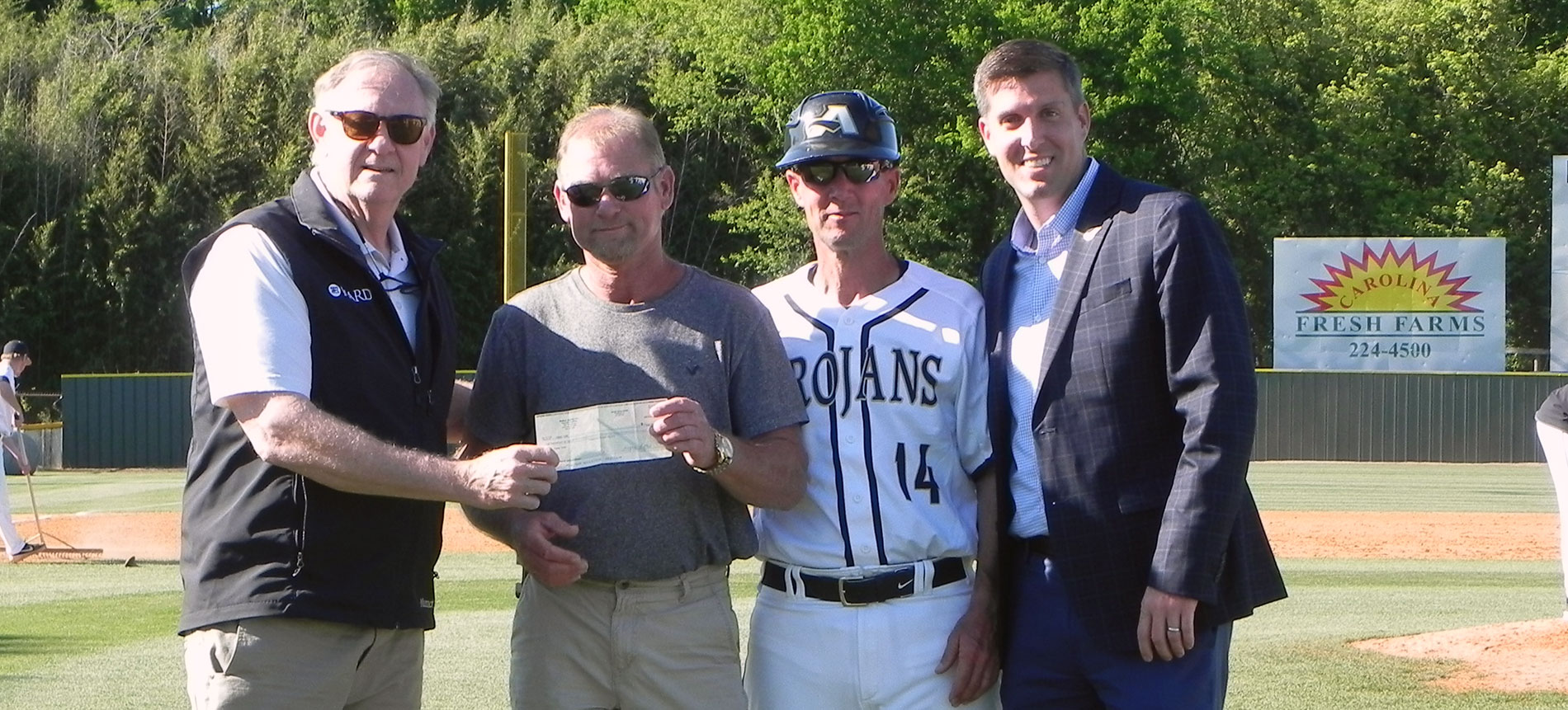 Todd Family Wins Jackpot Inning at Trojan Baseball