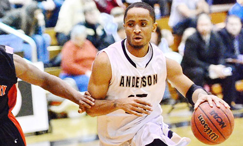 Anderson Stumbles on Road at Catawba
