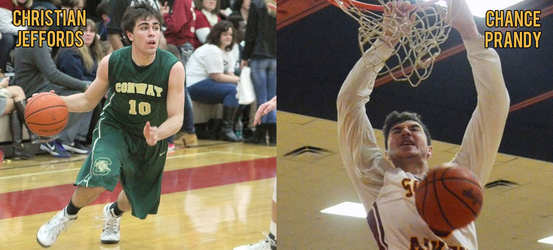 Men’s Basketball Inks Christian Jeffords and Chance Prandy to National Letters of Intent