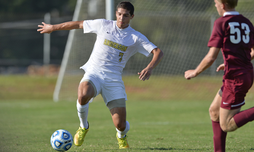 Men’s Soccer Drops to Francis Marion in Double Overtime, 3-2