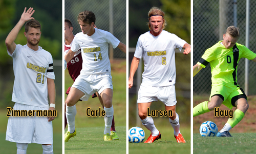 Four Trojans Honored on All-SAC Teams, Larsen Named Freshman of the Year