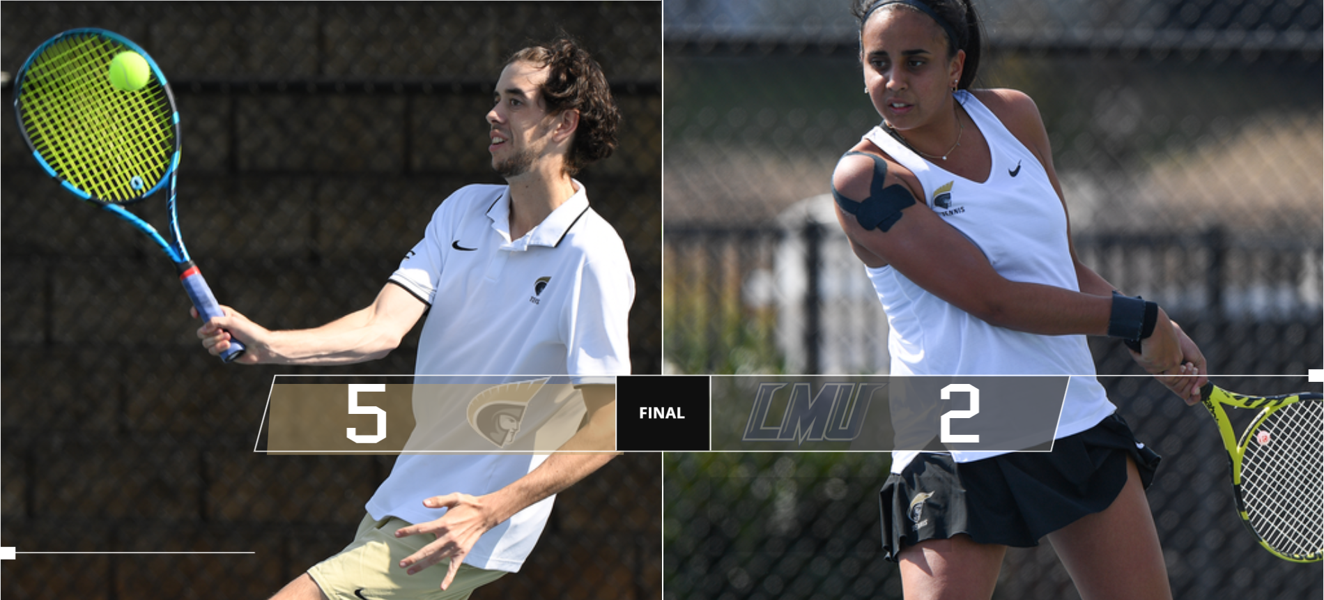 Men’s and Women’s Tennis Defeat Lincoln Memorial; 5-2