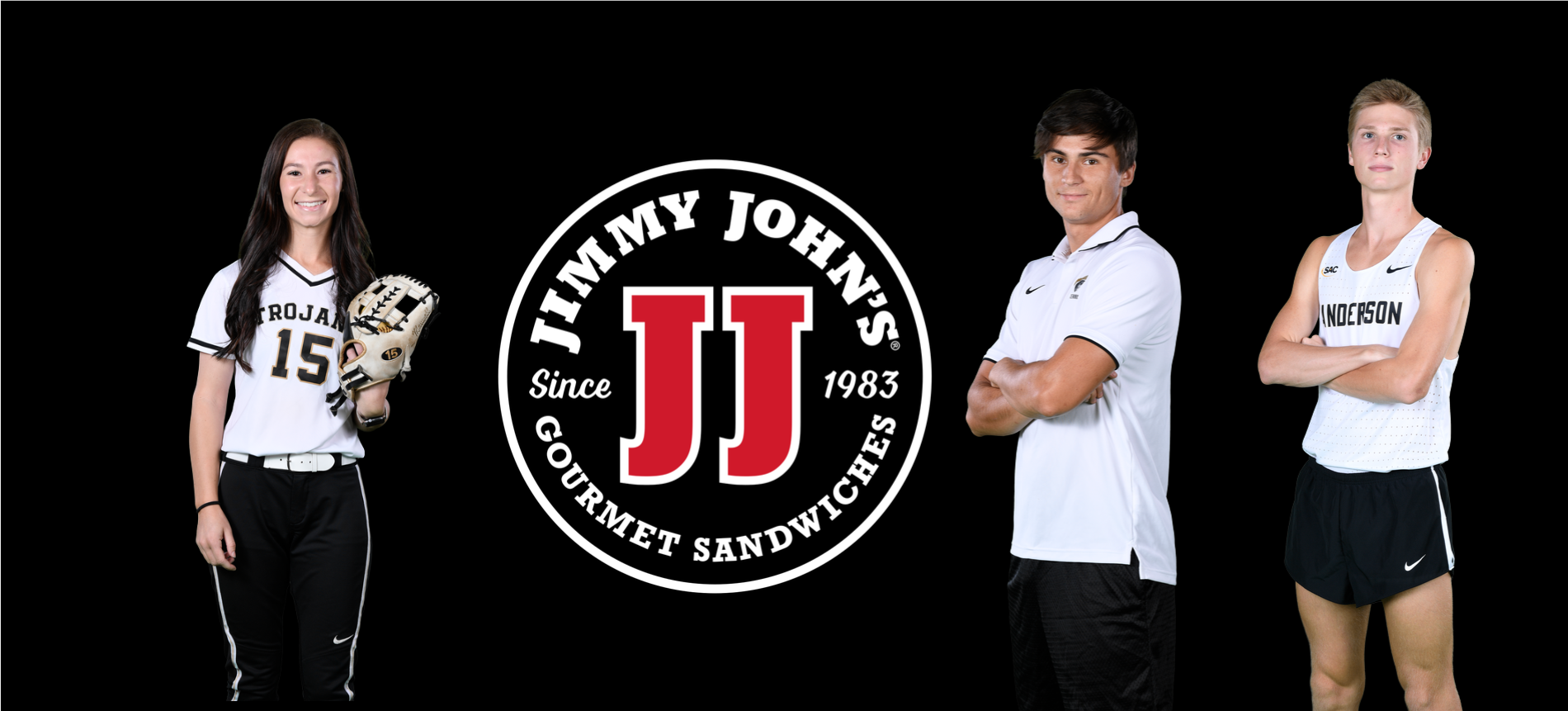 Vaughan, Cabo and Maxwell Named Jimmy John’s Athletes of the Week