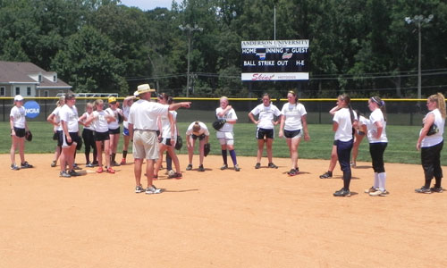 Softball Camps in Progress at AU