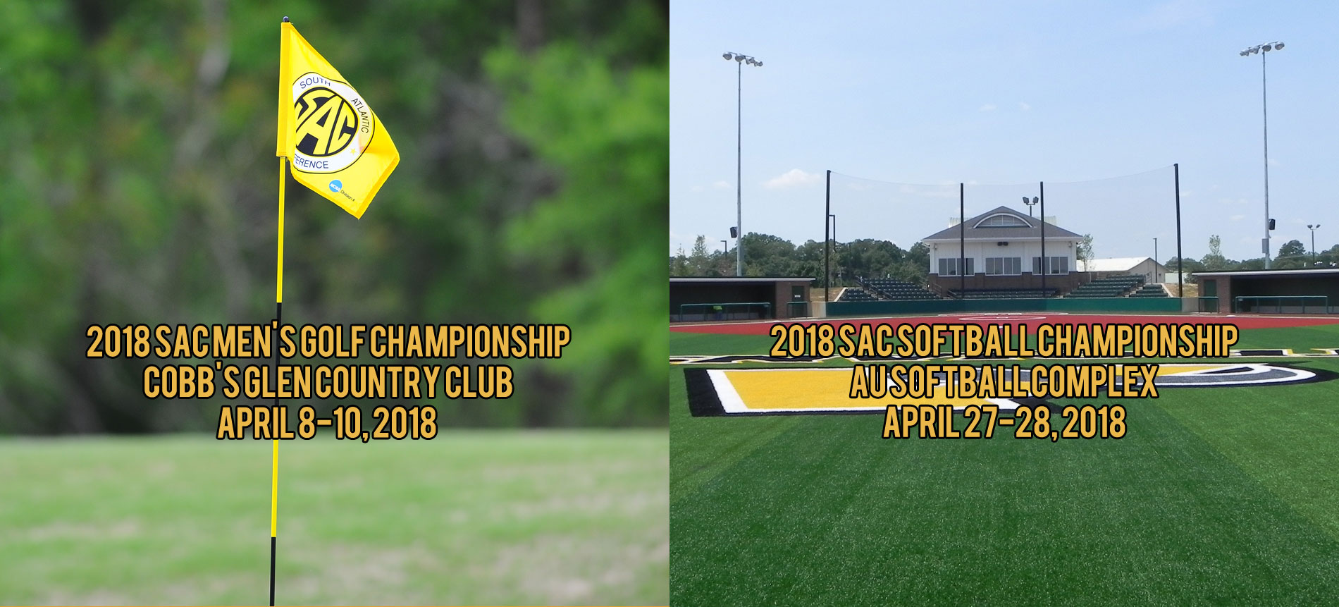 Anderson University to Host South Atlantic Conference Men’s Golf and Softball Championships in 2018