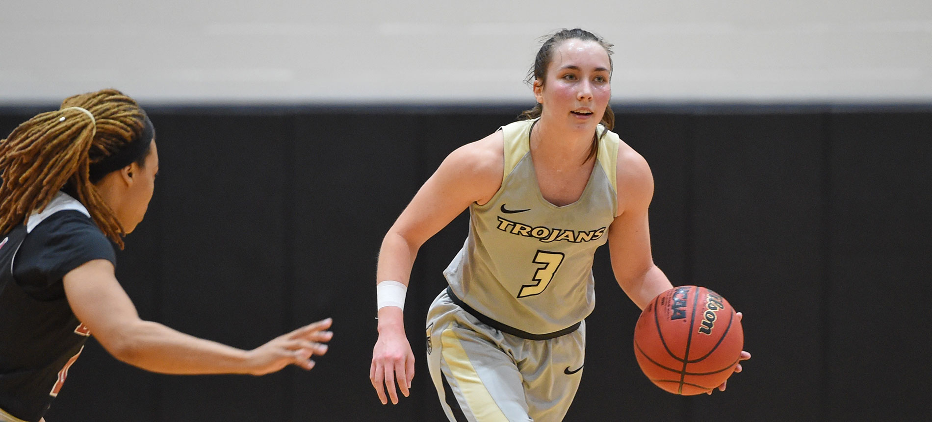 Trojans Win 16th Straight Game; Defeat Tusculum 55-46