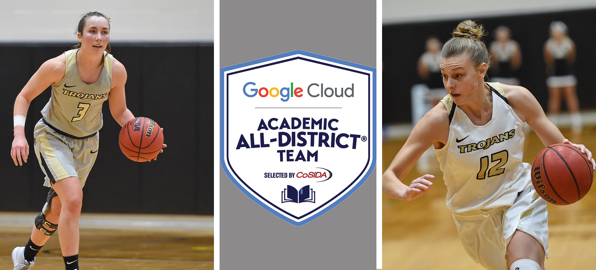 Ketchum and Mollenhauer Named First-Team Academic All-District