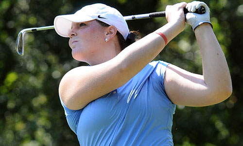 Women’s Golf in Seventh Following Opening Two Rounds of SAC Championship