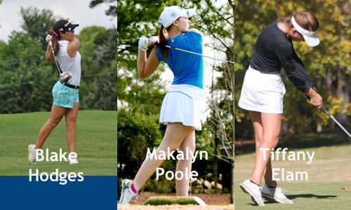 Women’s Golf Inks Three to National Letters of Intent