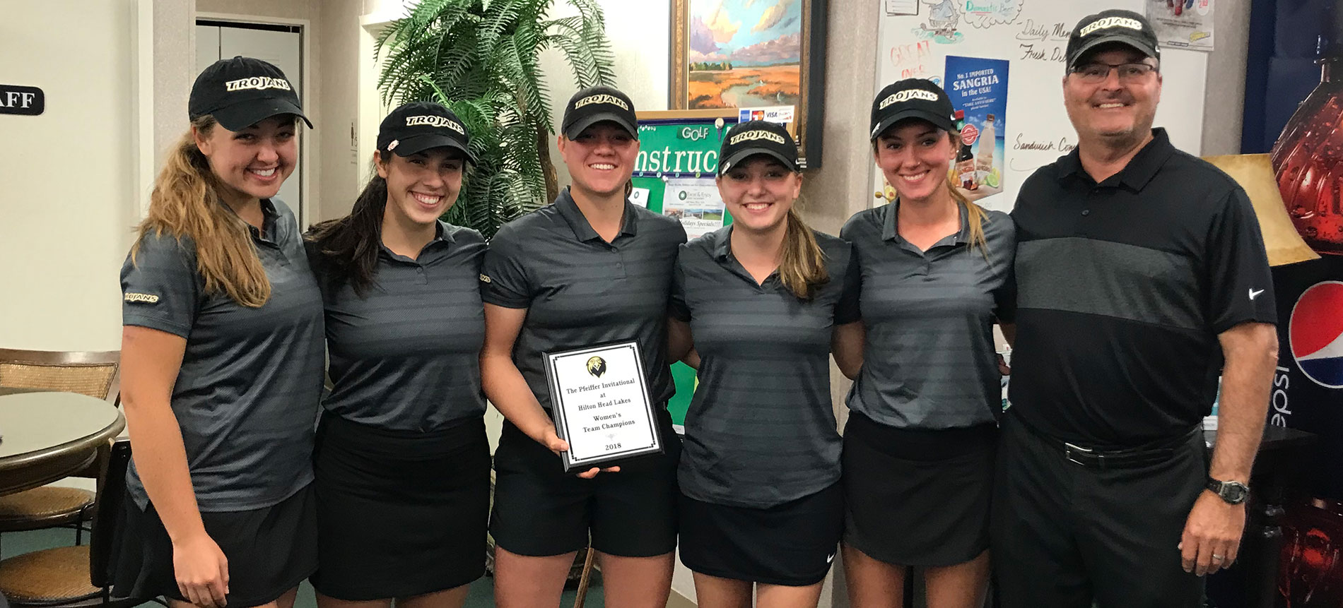 Women’s Golf Claims Wire-to-Wire Victory at Pfeiffer Invitational