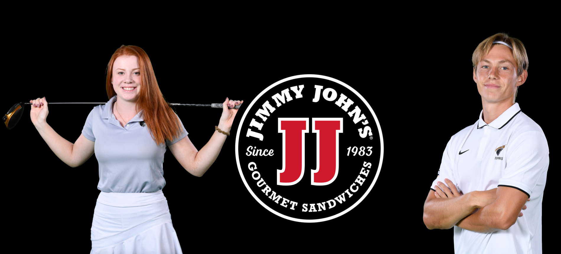 Kenzlers and Rathbone Named Jimmy John’s Male and Female Athlete of The Week