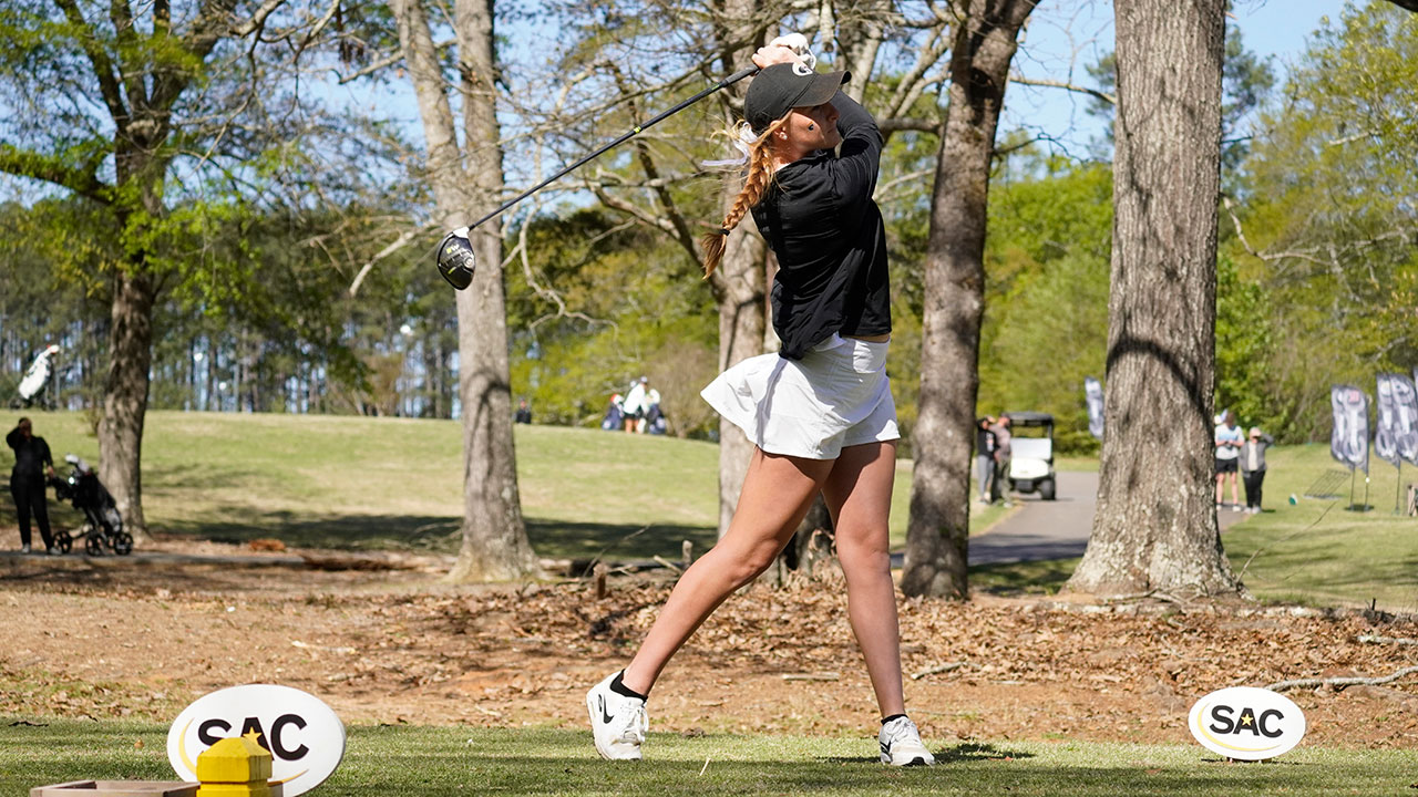 Women’s Golf in First Place Following Opening Round of South Atlantic Conference Championship