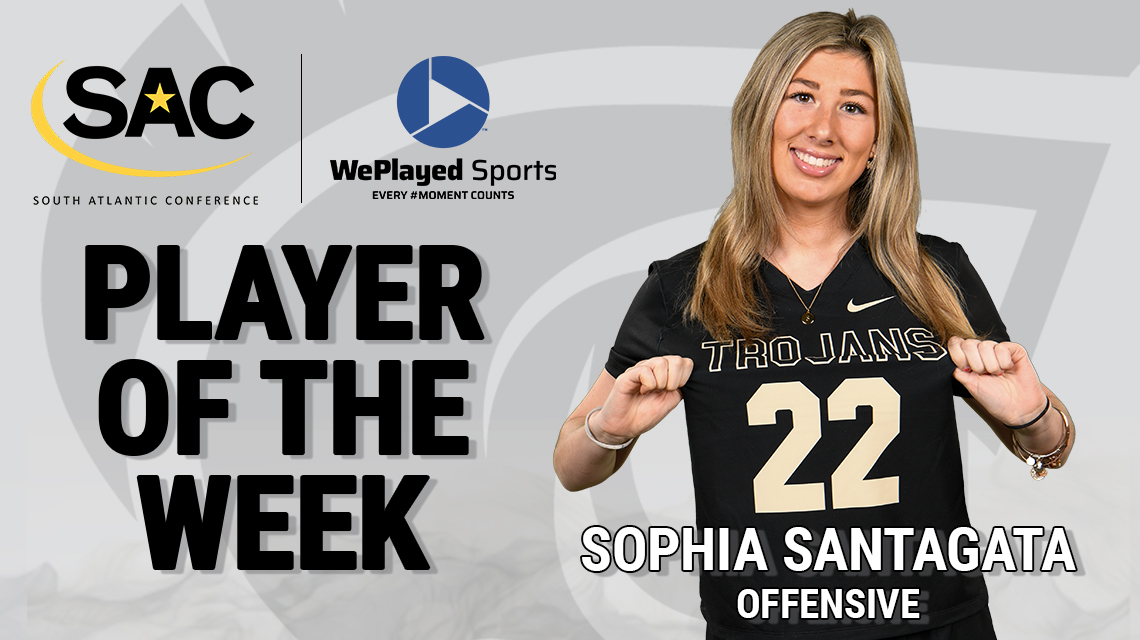 Santagata Named SAC/WePlayed Sports Offensive Player of the Week