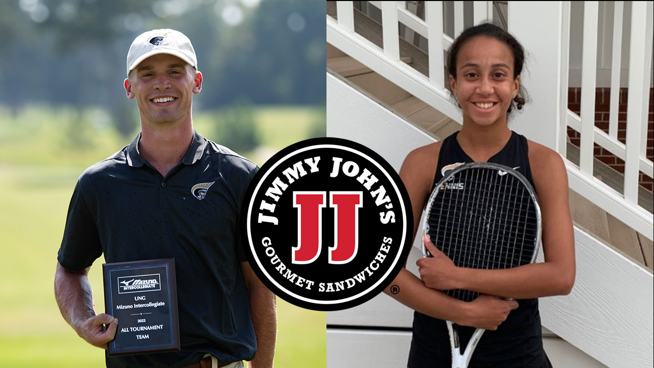 Alexandria Braithwaite and Calahan Keever Named Jimmy John’s Female and Male Athletes of the Week