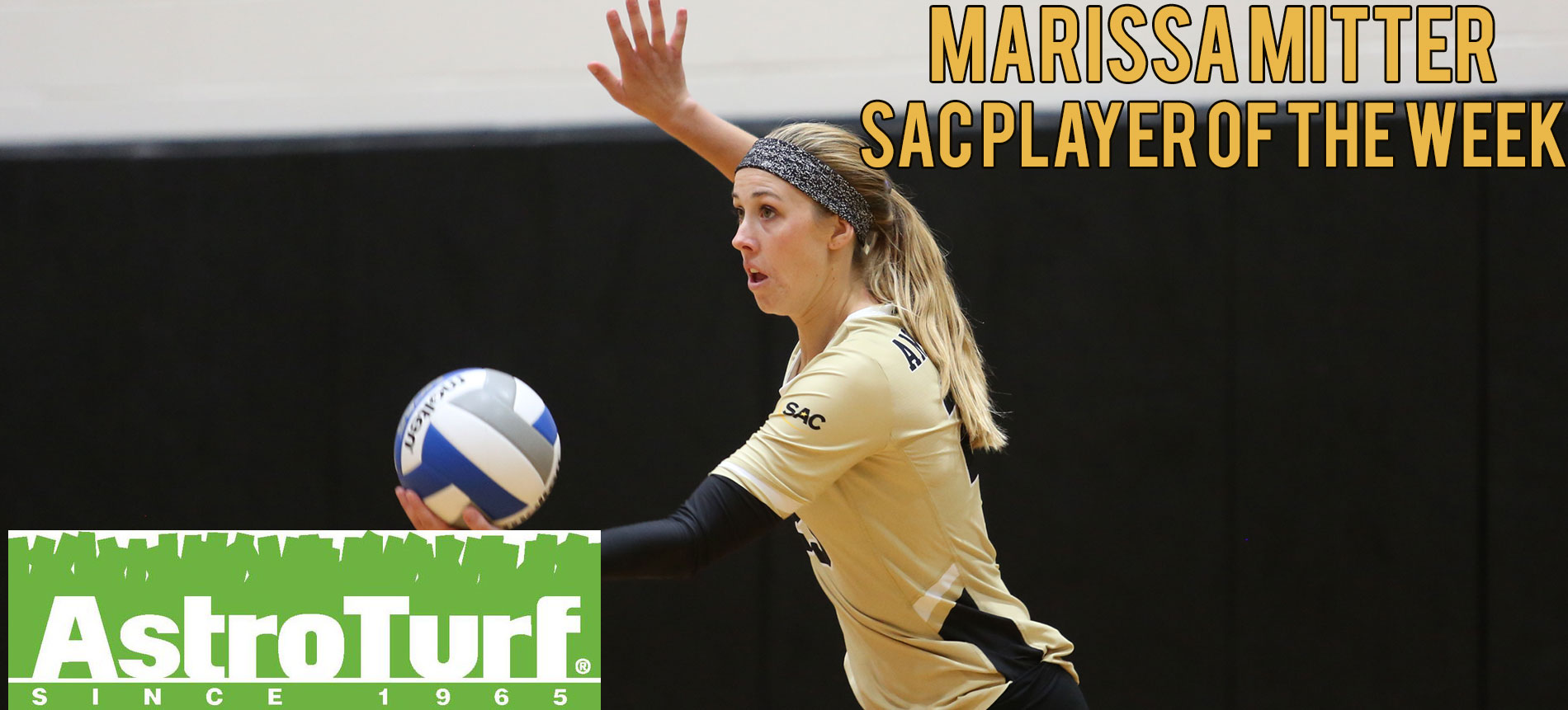 Mitter Earns AstroTurf SAC Volleyball Player of the Week Honors