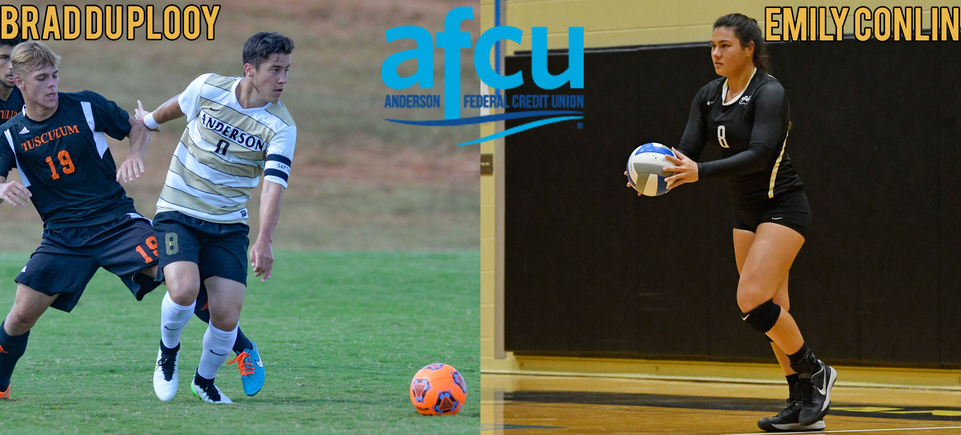 Du Plooy and Conlin Named to the AFCU Gold Standard