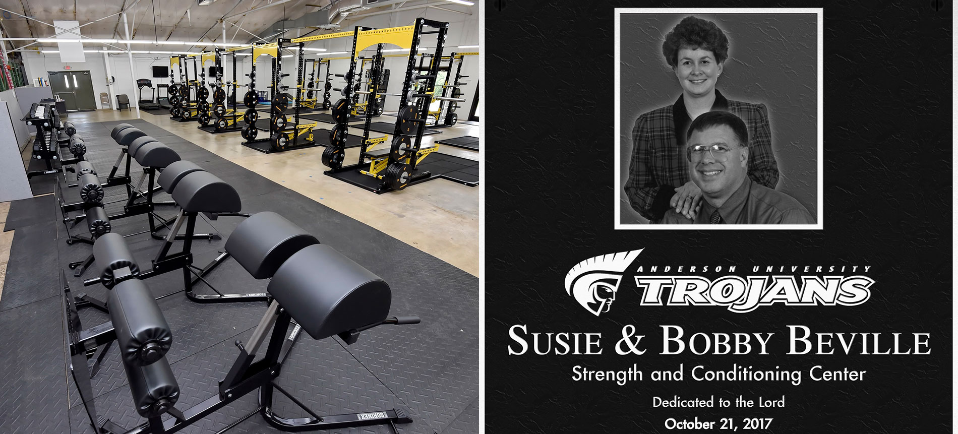 Athletics to Dedicate Strength and Conditioning Facility in Honor of Susie and Bobby Beville