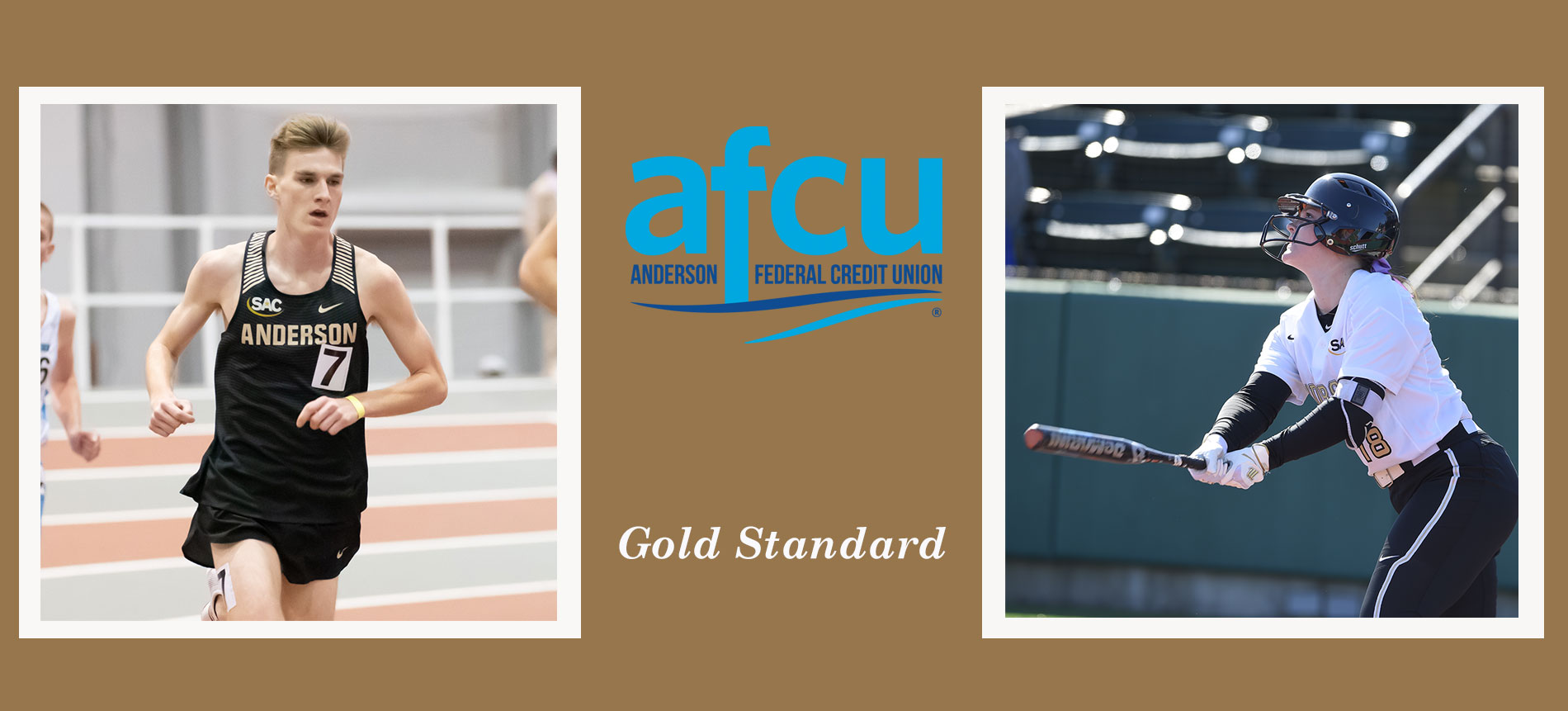 Softball’s Kayson Boatner and Men’s Track’s Philip Quillen Named to the AFCU Gold Standard