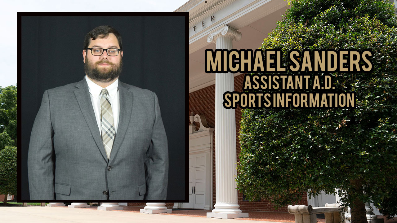 Sanders Named Assistant Athletics Director – Sports Information