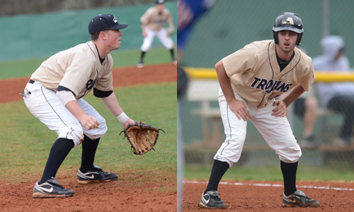 Scarberry and May Named to SAC All-Conference Baseball Teams