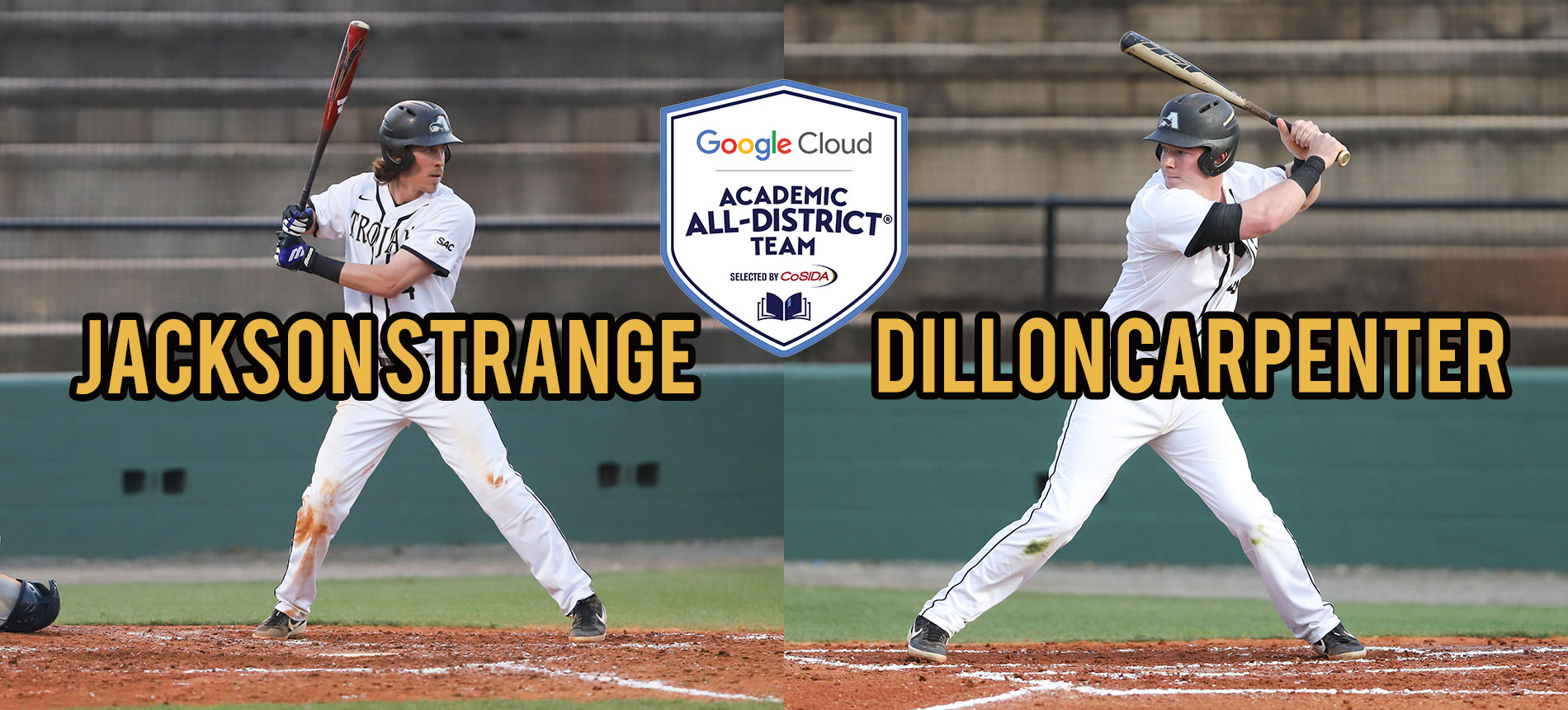 Jackson Strange and Dillon Carpenter Earn Academic All-District Honors