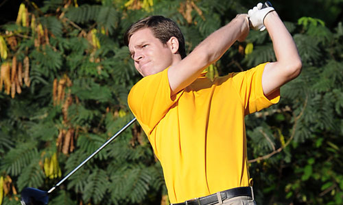 Men’s Golf Tied for Fourth Following Day One of Invitational