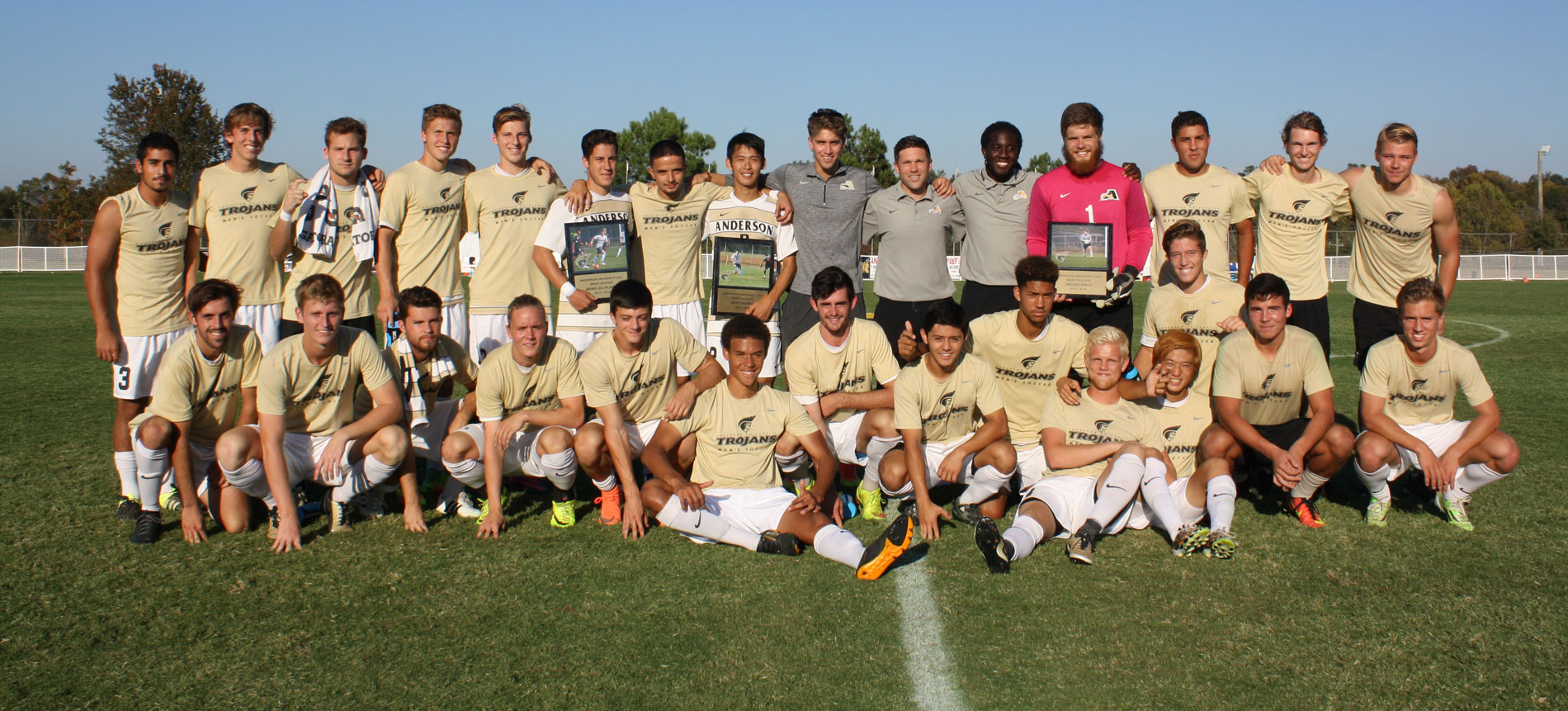Trojans Send Seniors Out With a Win Over Mars Hill; 2-0