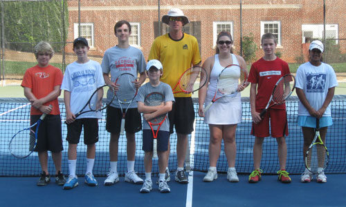 Tennis Camps Wrap Up Friday; Continue Next Week