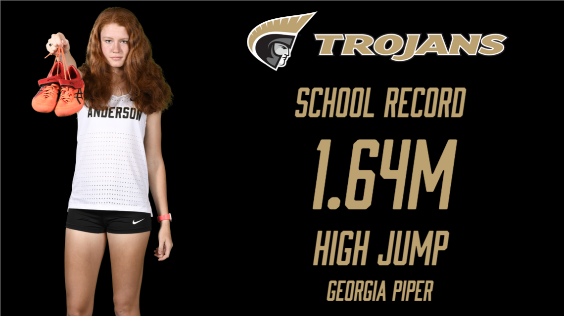 Piper Sets Indoor High Jump School Record at Winston-Salem Kick-Off