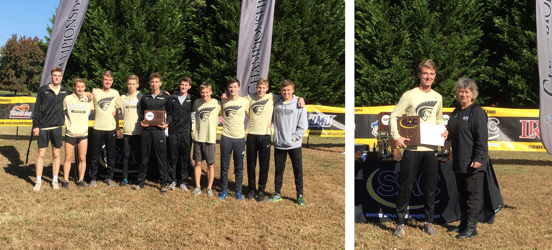 Men’s Cross Country Claims Second Place at SAC Championships