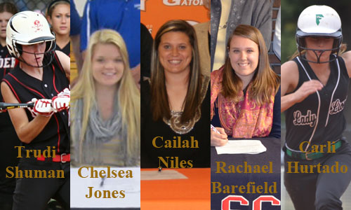 Trojan Softball Signs Five During Early Signing Period