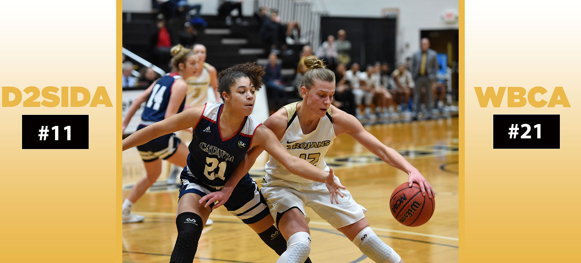 Women’s Basketball Moves Up to No.11 in D2SIDA National Poll; Remains No. 21 in the WBCA