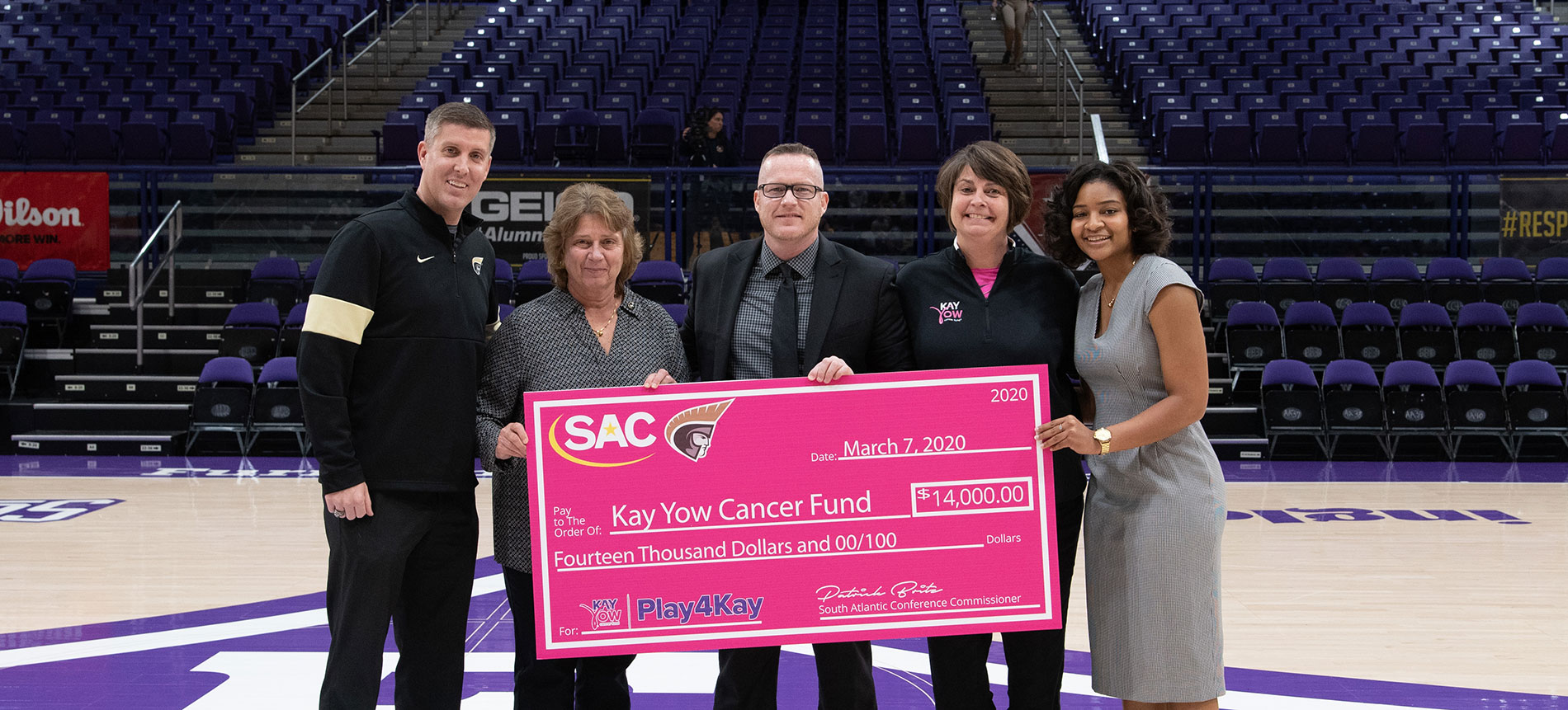 Anderson Raises Highest Total for the Play4Kay Initiative