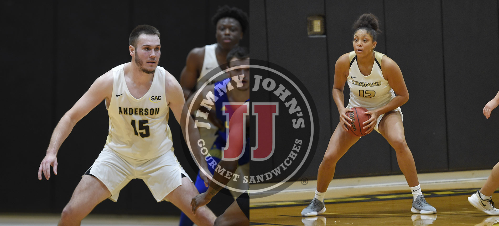 Michel and Livingston Named Jimmy John’s Female and Male Athletes of the Week