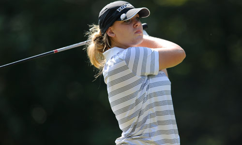 Women’s Golf Ninth after First Round of Food Lion SAC Championship