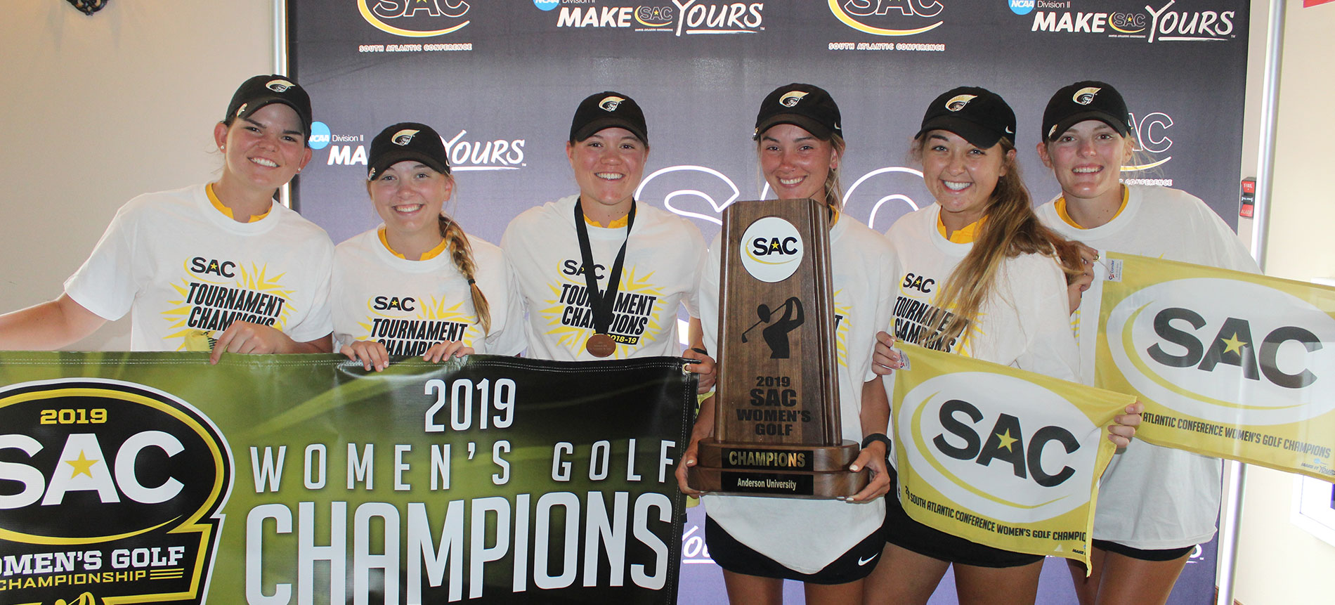 Trojans Win South Atlantic Conference Women’s Golf Championship Title