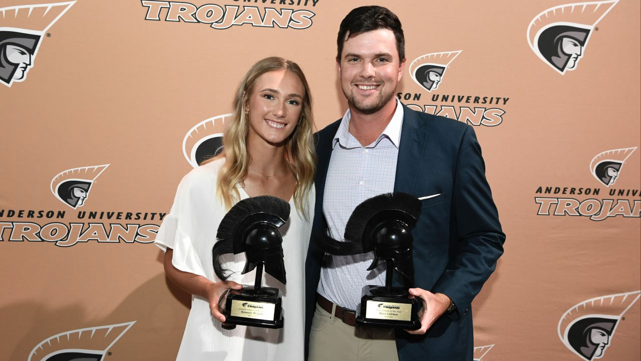 McGaha and Coleman Named Top Athletes at Athletic Honors Celebration