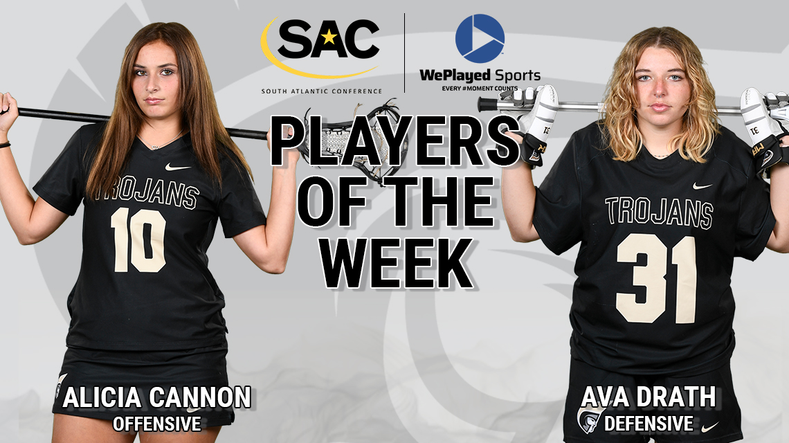 Cannon and Drath Named WePlayed Sports Women's Lacrosse Players of the Week