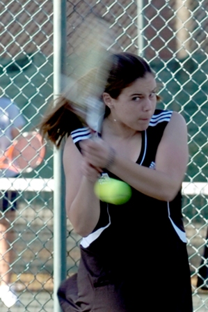LADY TROJANS DROP CONFERENCE MATCH AT MT OLIVE
