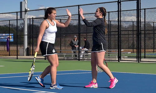 Men’s And Women’s Tennis Travels to Catawba and Queens This Weekend
