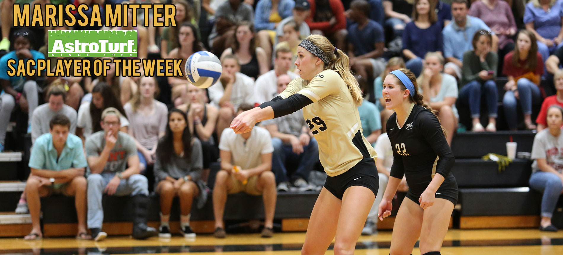 Mitter Named SAC Volleyball Player of the Week