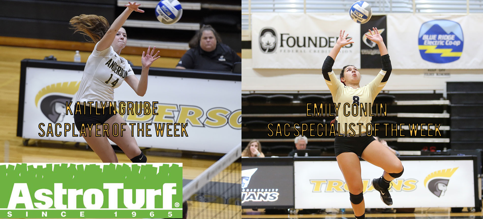 Trojans Sweep Weekly SAC Volleyball Honors