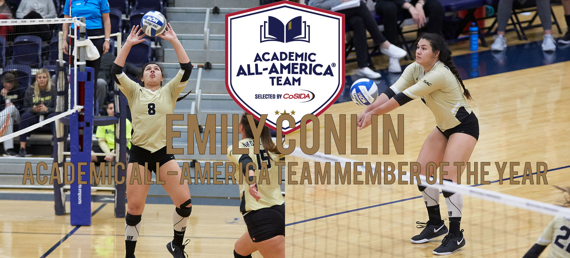 Conlin Named Academic All-America® Team Member of the Year for NCAA Division II Volleyball