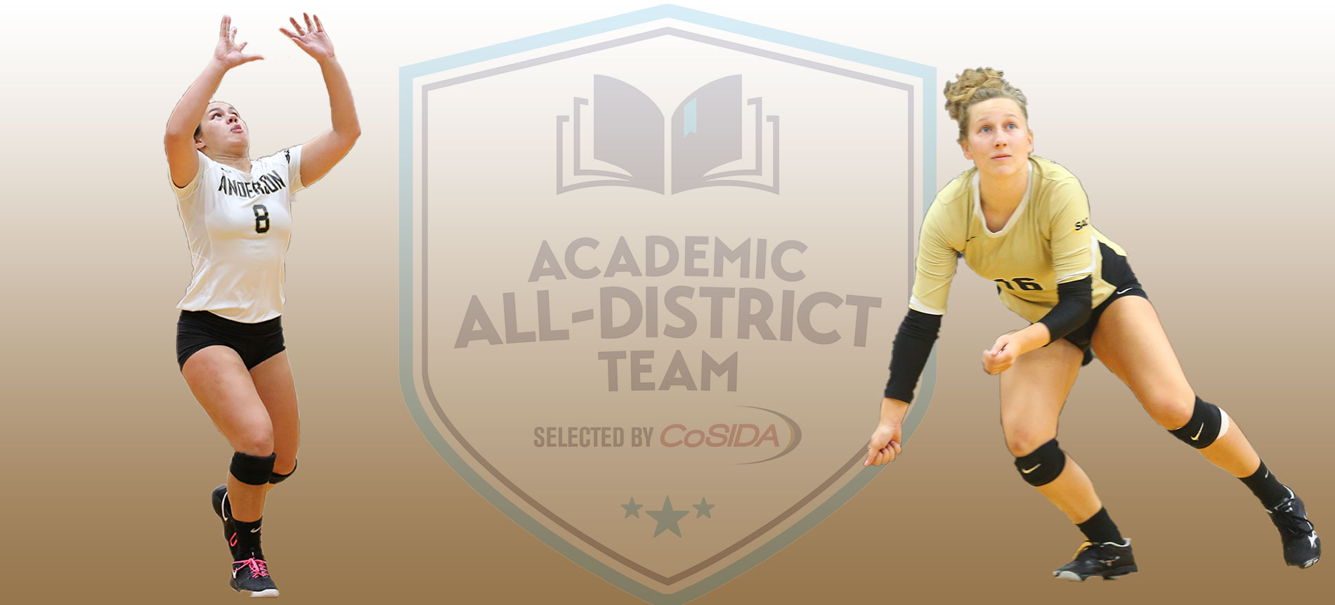 DeVaux and Conlin Named First-Team Academic All-District