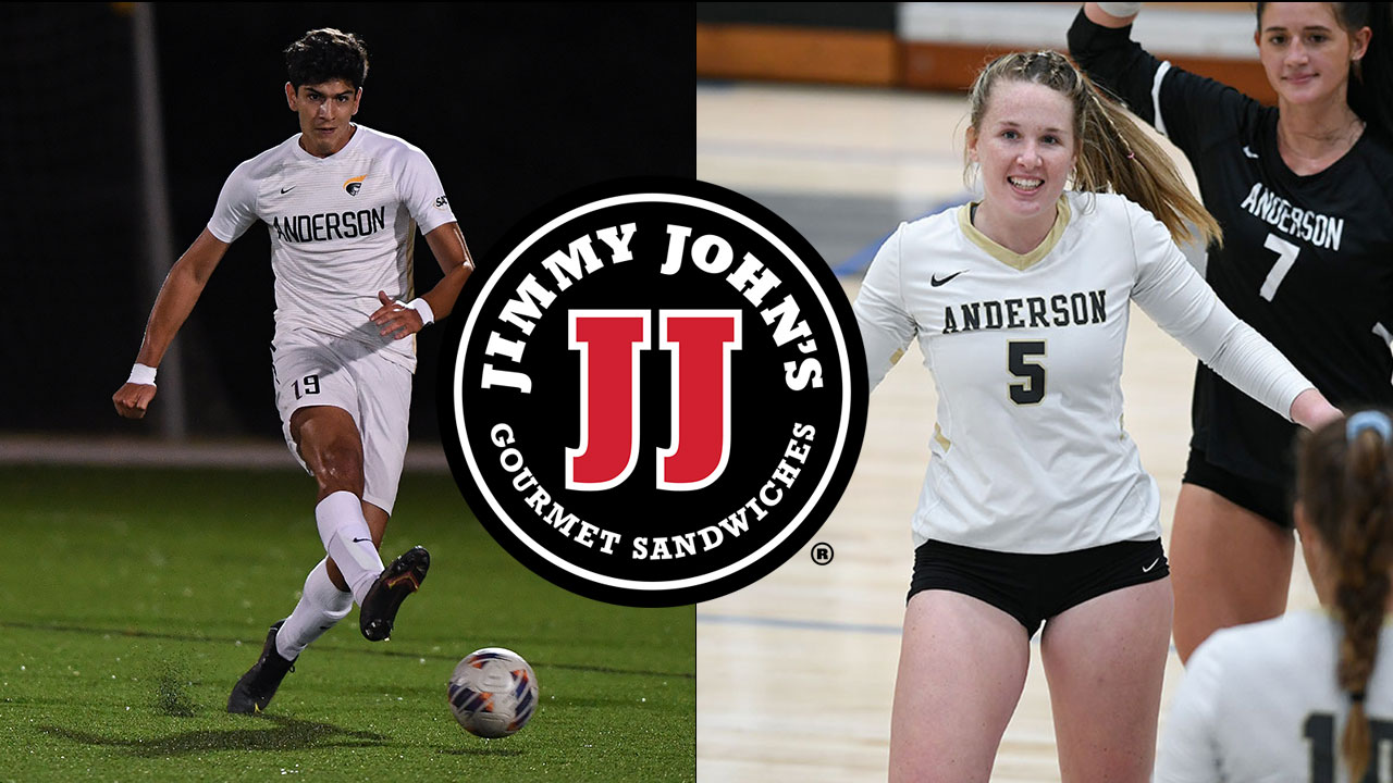 Lindsay McCurley and Juan Jose Alvarez Named Jimmy John’s Female and Male Athletes of the Week