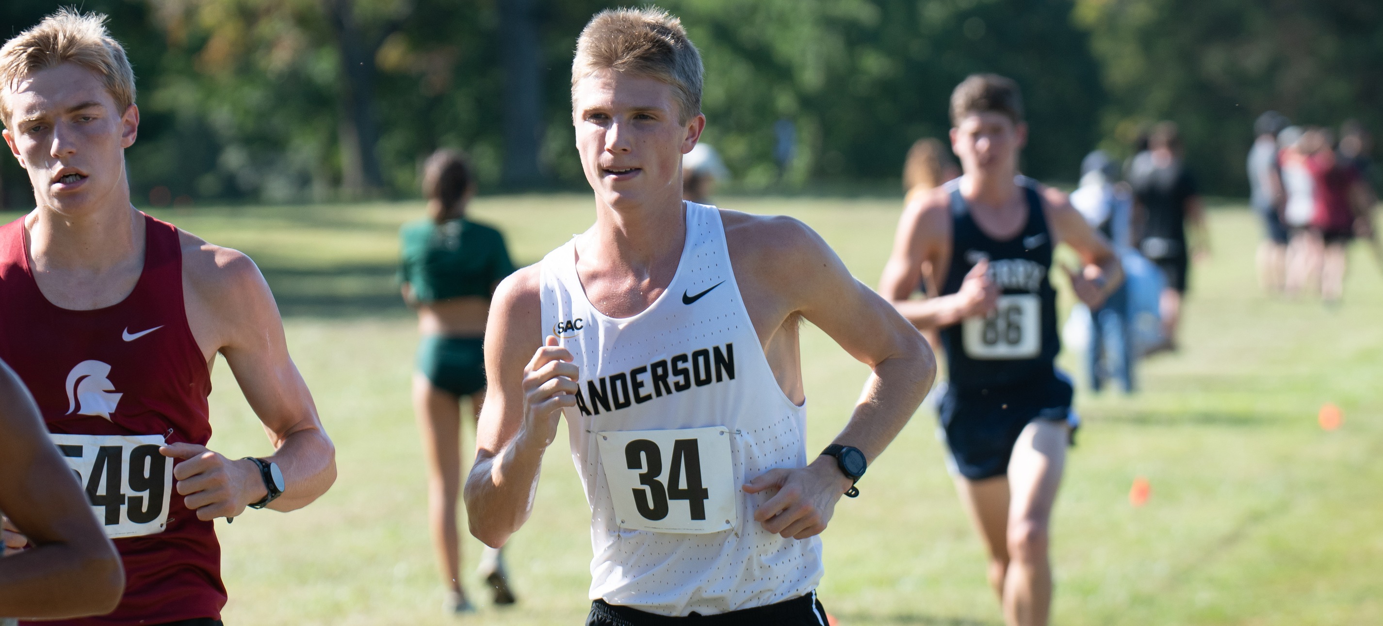 Men's Cross Country Finishes Fourth in SAC XC Championship